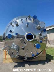 Over Srl 316L Stainless Steel Reactor – 12,480-Gallon Sanitary Vessel