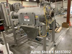 Used- Nucon Stainless Steel Centrifugal Rotary Sifter, Model 300U.