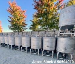 Used-  Industrial Tote Bin for Aseptic Liquids, 211 Gallon Capacity