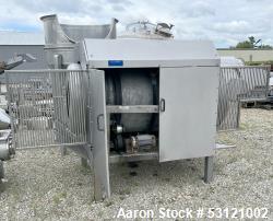 Used Stainless Steel Drum Tumbler / Mixer – 36" x 48", Belt-Driven