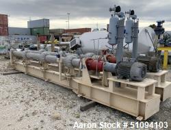 Used - Borets HPS Horizontal Multistage Centrifugal Pump, Type 538/3600, 30 HP, Carbon Steel