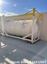 Unused Industrial 8,058-Gallon 316L Stainless Steel WEW ISO Tank Container | Horizontal 24’ Frame-Mounted Vessel | 25.2 PSI @ 149°F