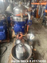 Used – Alfa Laval AFPX 213XGT-14 Desludger Disc Centrifuge – Stainless Steel, Purifier Design