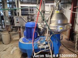 Used Alfa Laval BRPX-417 Desludger Disc Automatic Centrifuge – 3,965 RPM