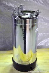 Used Alloy Products 5-Gallon 316L Stainless Steel Pressure Tank – 135 PSI, Vertical