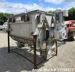 American Process Systems FPB-125 Fluidized Paddle Blender with Choppers – 125 cu ft, 304 SS, Jacketed (Used)