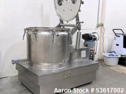 Used Nanjing Kingreat BB-100 Basket Centrifuge – 100 lb Capacity, 1500 RPM
