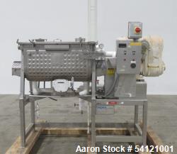Industrial Stainless Steel Ribbon Blender – Bepex IMJS-5, Jacketed, Used