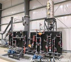 Unused TAPC Packed Tower Scrubber System | Model c-SORB-20-44 | Venturi + Tower + Pumps | 1196 Am³/hr | Built 2022