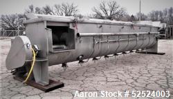 Used CSE Steam Injected Screw Cooker / Blancher – 20" x 14' Stainless Steel