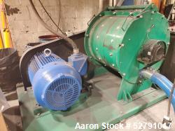 Turbo Mill Model CMTM-1500 – 200 HP, Clam-Shell Design, Blower, Cyclone, Airlock, VFD Controls (Used)