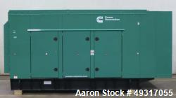Used Cummins 250 kW Diesel Generator – DQDAA, Tier 3, UL142 Fuel Tank, OSHPD Seismic Rated, 2020