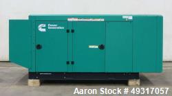 Unused Cummins 100 kW Natural Gas/Propane Generator – C100N6, UL2200, Sound Enclosure, 2025