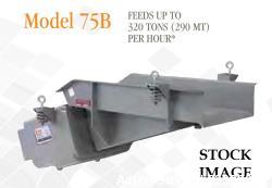 Unused Eriez Heavy Duty 75B Electromagnetic Vibratory Feeder – 24” x 60” for Bulk Material Handling