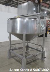 Used Feldmeier Cooker-Cooler Kettle | Model 70N40 | Agitated | 642 Gal Total | 4