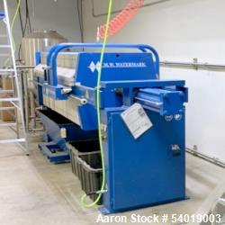 Used MW Watermark FP800G32L Filter Press – 38 Plate 800mm System