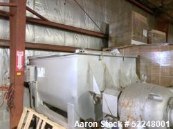 Used Griffith G-37.5/2 Ribbon Blender – 1500 lb Stainless Dual Shaft, Hydraulic Discharge, Load Cells