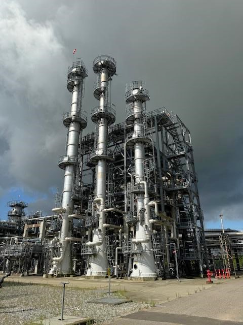 Orsted, Danish Oil Pipe - Crude Oil Stabilisation Plant