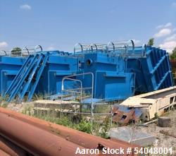 Used HydroFloTech ClariMax 500 GPM Inclined Plate Clarifier – 2500 sq. ft. PSA, Skid-Mounted with Pumps & Tank