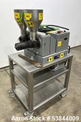 Used Oil Press GmbH & Co Model KK40/F – 40 kg/h Capacity, Dual Hopper