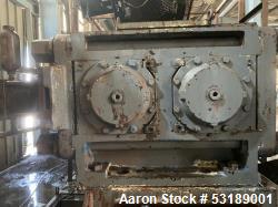 Used Komarek Greaves (BEPEX) MS 150 Briquetter Compactor – 125 HP Hydraulic Drive – Dual Pocket Rolls