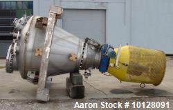 Used Krauss-Maffei MT 1/200 Vacuum Mixer Dryer – 316L SS | 49.43 cu.ft. | Full Vacuum | 10 HP Orbiting Screw