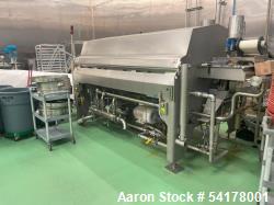 Used Lyco Blancher – Model Clean Flow CKFF, 7’ Chamber, Stainless Steel