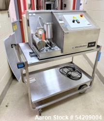 Used Microfluidics Microfluidizer Benchtop Fluid Homogenizer, Model M110P-II. Serial# 2010123, Year 2010. With stainless ste...