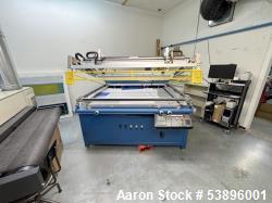 Used M&R Renegade Flatbed Graphic Press, Model RENFBNT3850