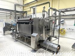 Used – SEITZ ORION 100/200 Stainless Steel Filter Press – 48 m² Filtration Surface, Brewery Application