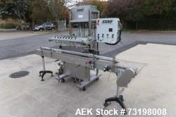 Used SureKap Explosion-Proof Inline Piston Filler – Model SKF-1000, 8 Head Stainless Steel