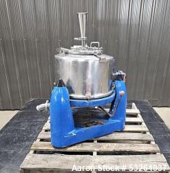 Used US Filtermaxx PTDM25 Basket Centrifuge | 25 kg Capacity, Food Grade
