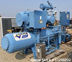 Used Vilter VSM501 Ammonia/Halocarbon Refrigeration Screw Compressor Package – 502 CFM – Vision Microprocessor