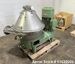 Used GEA Westfalia GSC 45-06-177 HydroStop Brewery Clarifier – 6,800 RPM, 24.8 HP