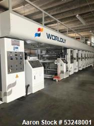 Used Rotogravure 8-Color Printing Machine – Model WRP-AS-1200-8C – 1200mm Width – 200 m/min – 2013
