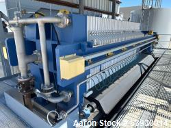 Industrial Filter Press for Sale – HEI 4x4 Polypropylene Plates + Controls – 100