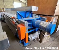 2020 SINO XMZ50/870 Hydraulic Filter Press – 50m² | 748L | 1766 CuFt Capacity