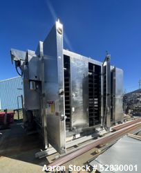 Used Liquid Carbonic Spiral CO2 Freezer – 275 Ft Belt | 11-Tier | 34” Wide | Stainless | Model JE-U6 34S/272/5.7