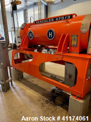 Used Pieralisi Hercules 470/3 Decanter Centrifuge – 4000 RPM, SS, WWT Application, Complete System